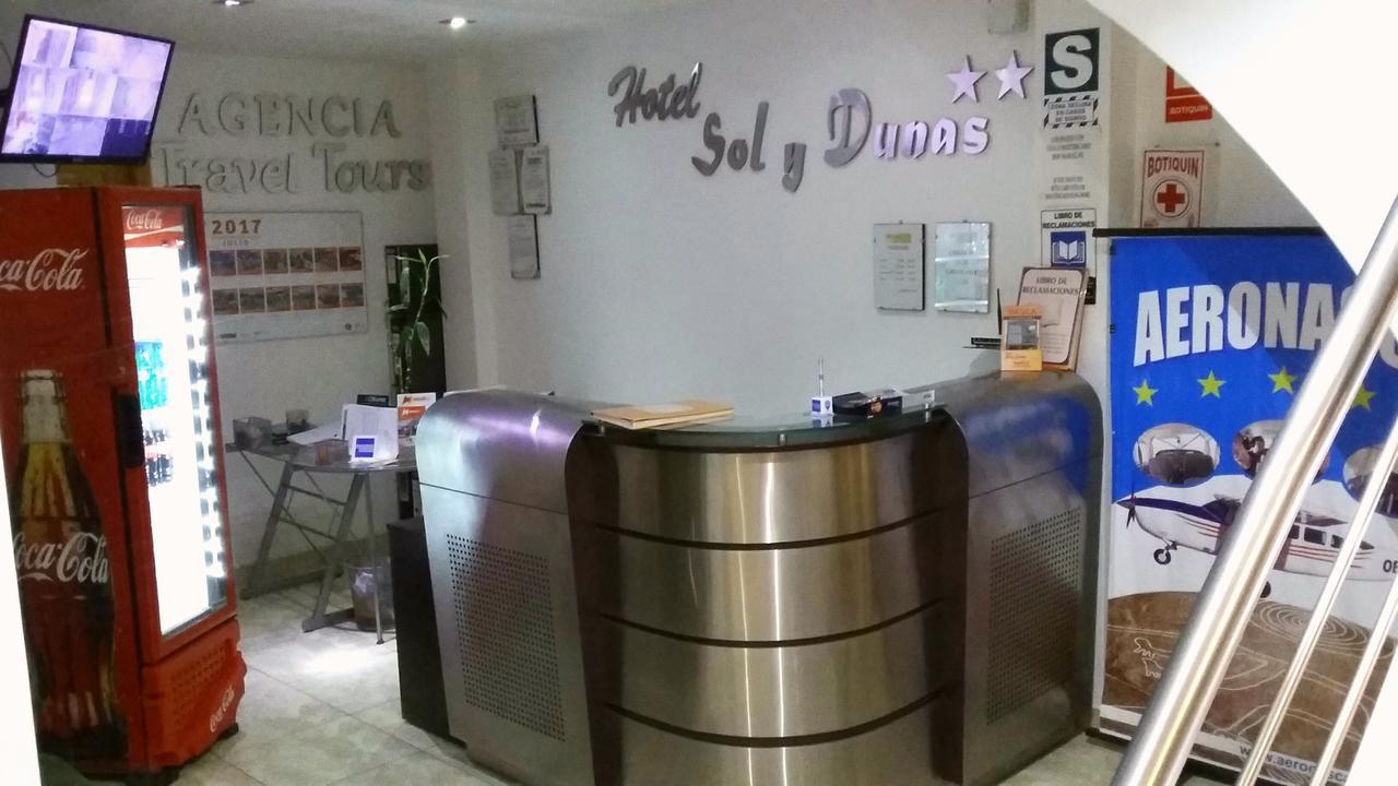 Hotel Sol Y Dunas - נאסקה מראה חיצוני תמונה